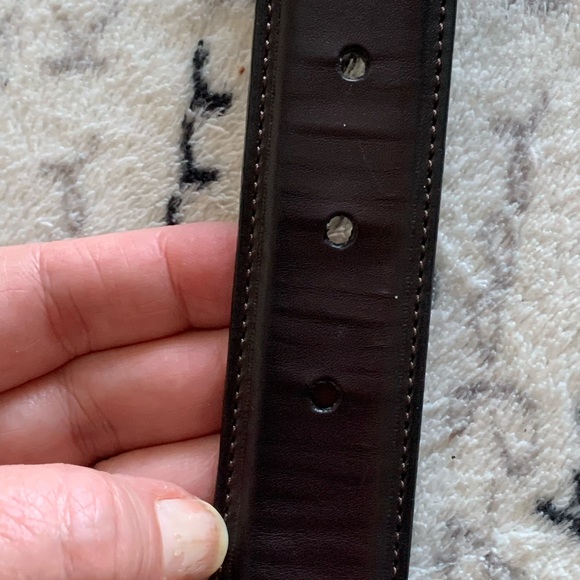 Donald J Trump men’s burgundy/ brown belt size 32 - Picture 9 of 9